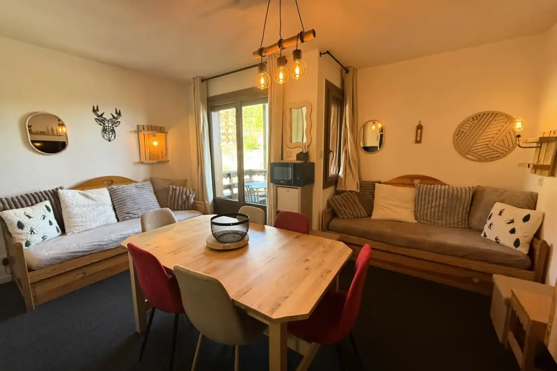 Résidence Risoul - Studio Cabine Cosy 7 Pers