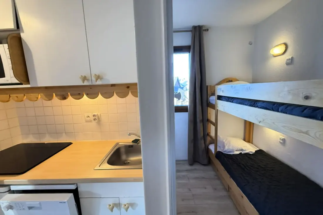 Résidence Risoul :t2 4-6 Pers - Balcon Piscine Sauna