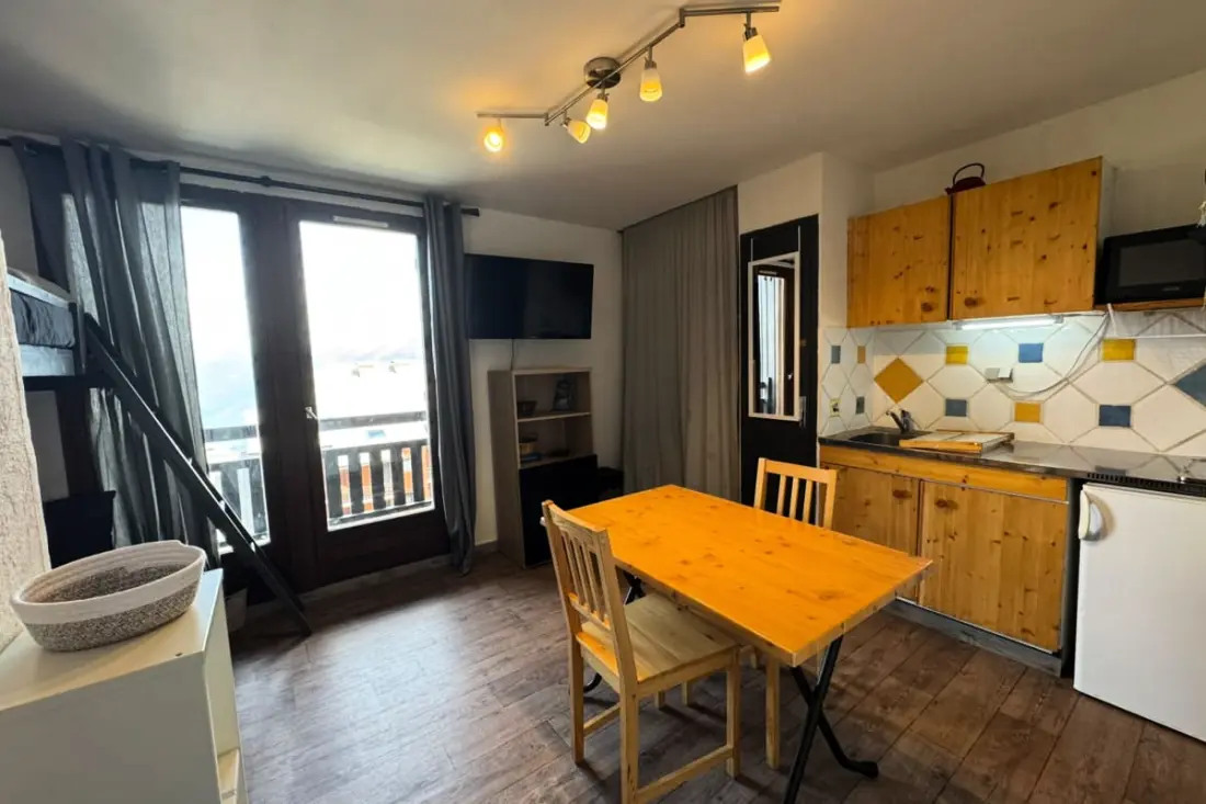 Résidence Studio 16m² - Balcon - Wifi - Risoul Le Villaret