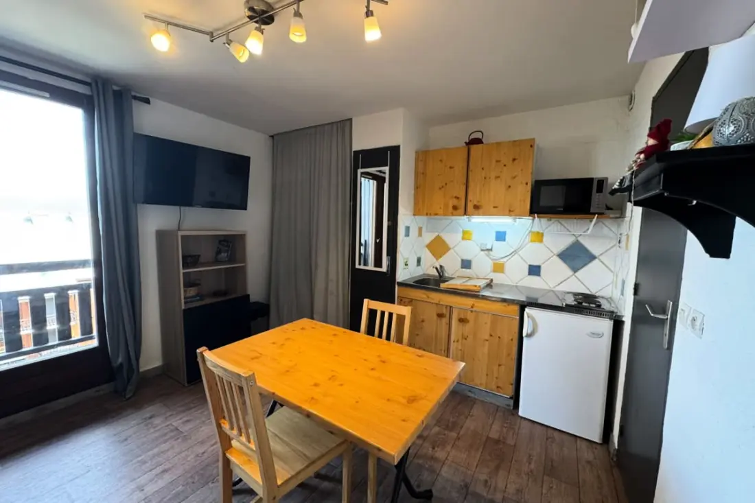 Résidence Studio 16m² - Balcon - Wifi - Risoul Le Villaret