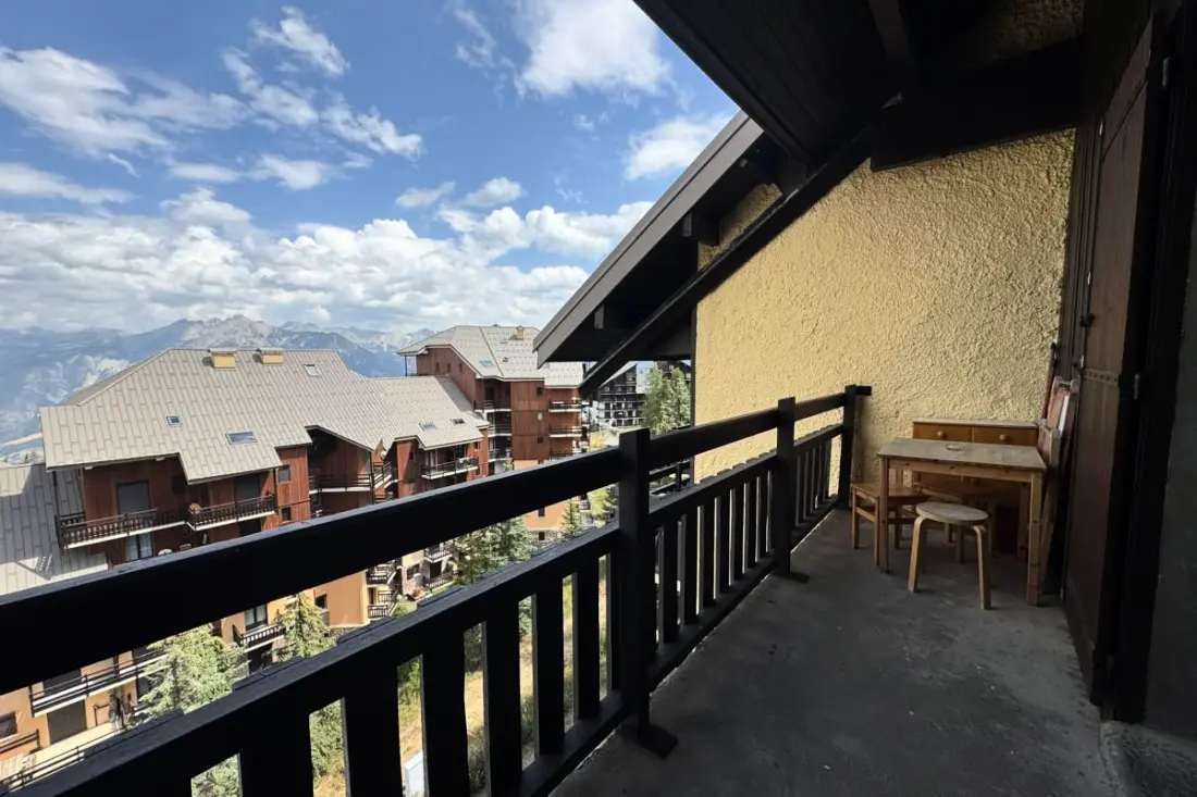 Résidence Studio 16m² - Balcon - Wifi - Risoul Le Villaret