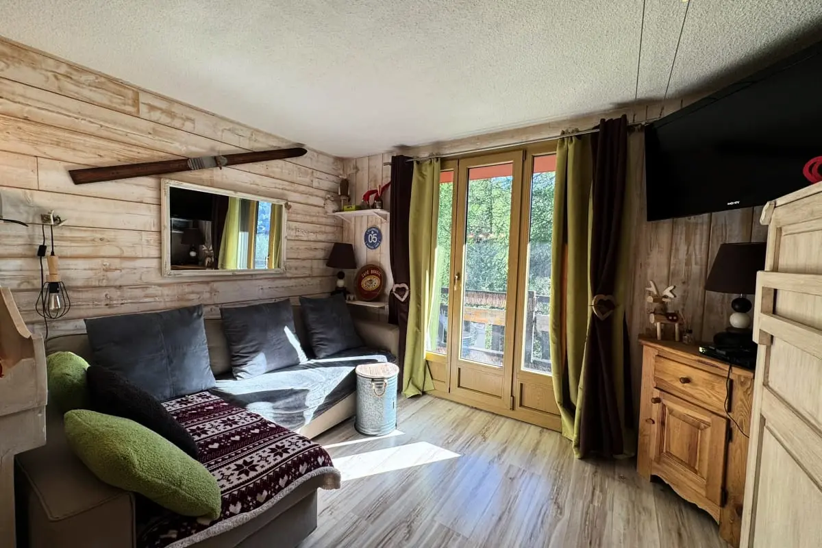 Résidence Studio Rénové 5 Pers - Avec Balcon - Les Clématites - Risoul 1850 - - Risoul - Ski - 1