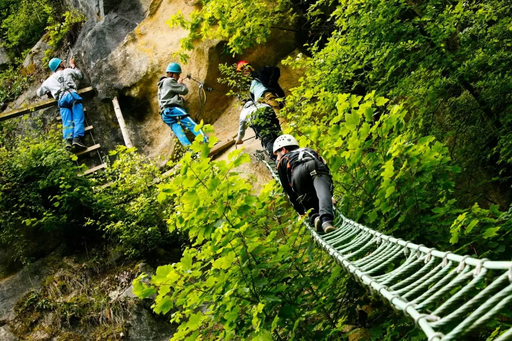 1-ouder camping Au Bord de l'Ourthe 2 étoiles★★