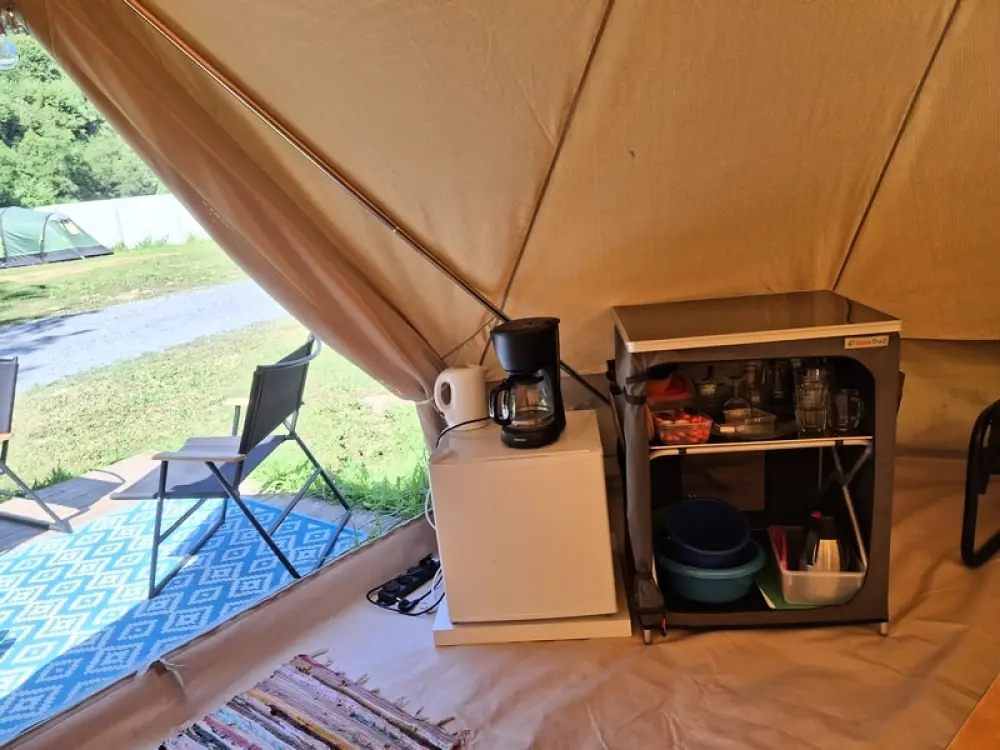 1-ouder camping Au Bord de l'Ourthe 2 étoiles★★