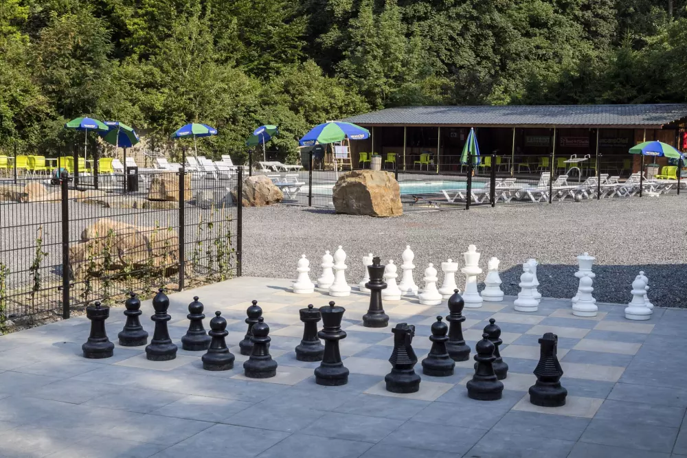 1-ouder camping Au Bord de l'Ourthe 2 étoiles★★