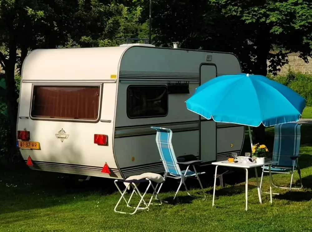 1-ouder camping Au Bord de l'Ourthe 2 étoiles★★