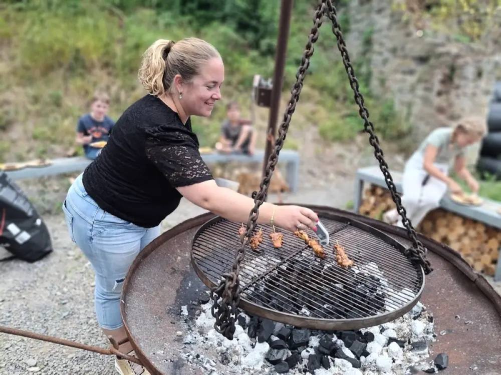 1-ouder camping Au Bord de l'Ourthe 2 étoiles★★
