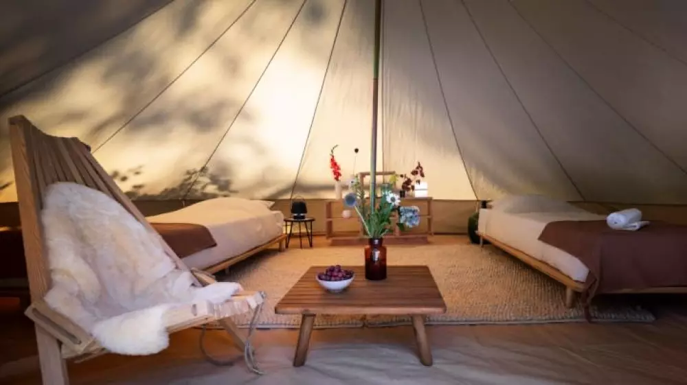 1-ouder camping Au Bord de l'Ourthe 2 étoiles★★