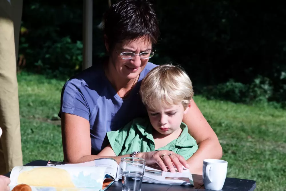 1-ouder camping Au Bord de l'Ourthe 2 étoiles★★