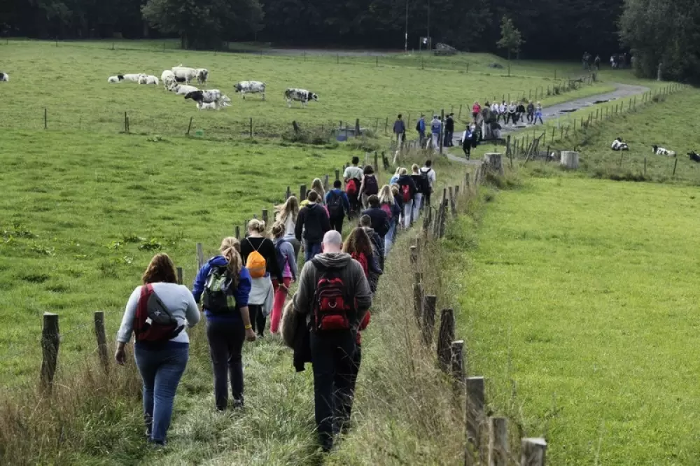 1-ouder camping Au Bord de l'Ourthe 2 étoiles★★