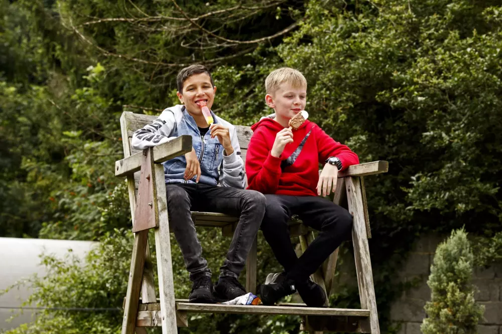 1-ouder camping Au Bord de l'Ourthe 2 étoiles★★