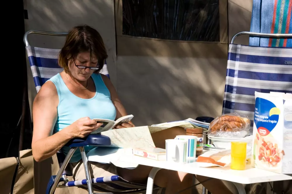 1-ouder camping Au Bord de l'Ourthe 2 étoiles★★