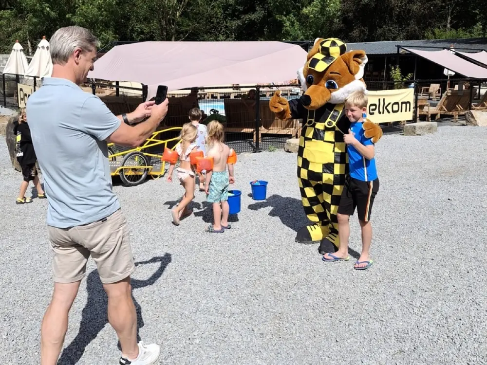 1-ouder camping Au Bord de l'Ourthe 2 étoiles★★