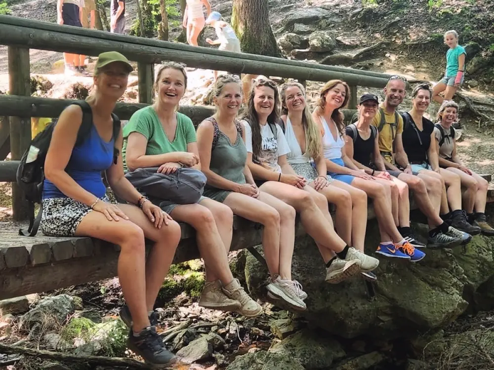 1-ouder camping Au Bord de l'Ourthe 2 étoiles★★