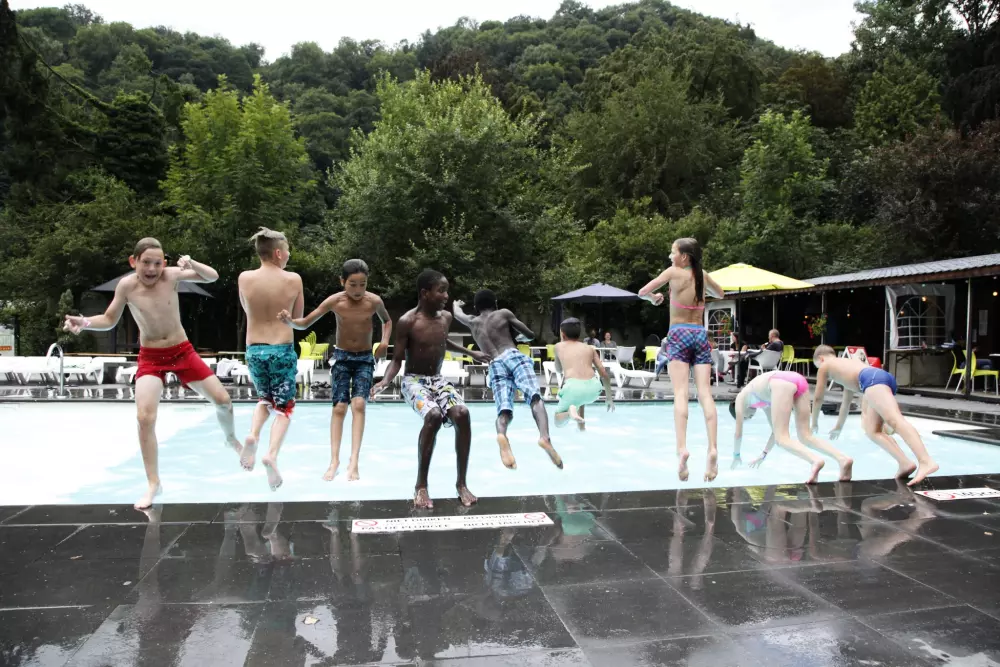 1-ouder camping Au Bord de l'Ourthe 2 étoiles★★