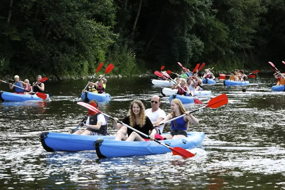 1-ouder camping Au Bord de l'Ourthe 2 étoiles★★