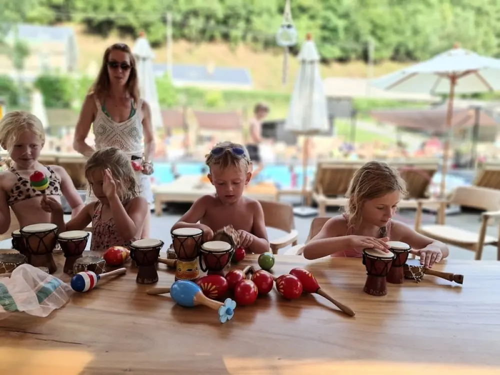 1-ouder camping Au Bord de l'Ourthe 2 étoiles★★