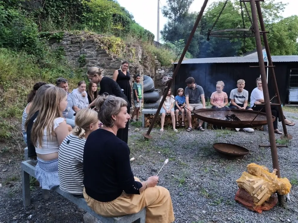 1-ouder camping Au Bord de l'Ourthe 2 étoiles★★