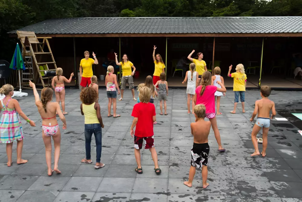 1-ouder camping Au Bord de l'Ourthe 2 étoiles★★