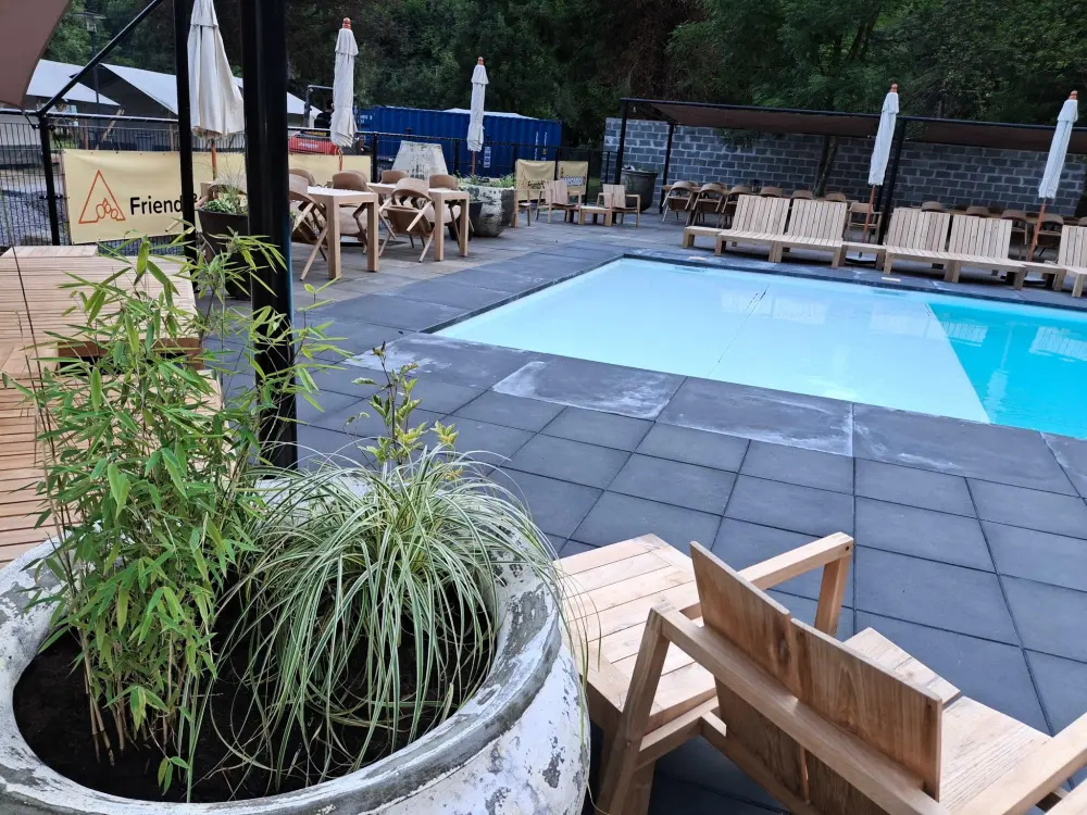 1-ouder camping Au Bord de l'Ourthe 2 étoiles★★