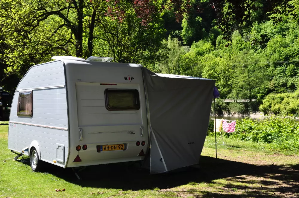 1-ouder camping Au Bord de l'Ourthe 2 étoiles★★