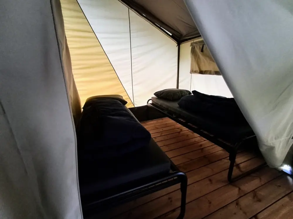 1-ouder camping Au Bord de l'Ourthe 2 étoiles★★