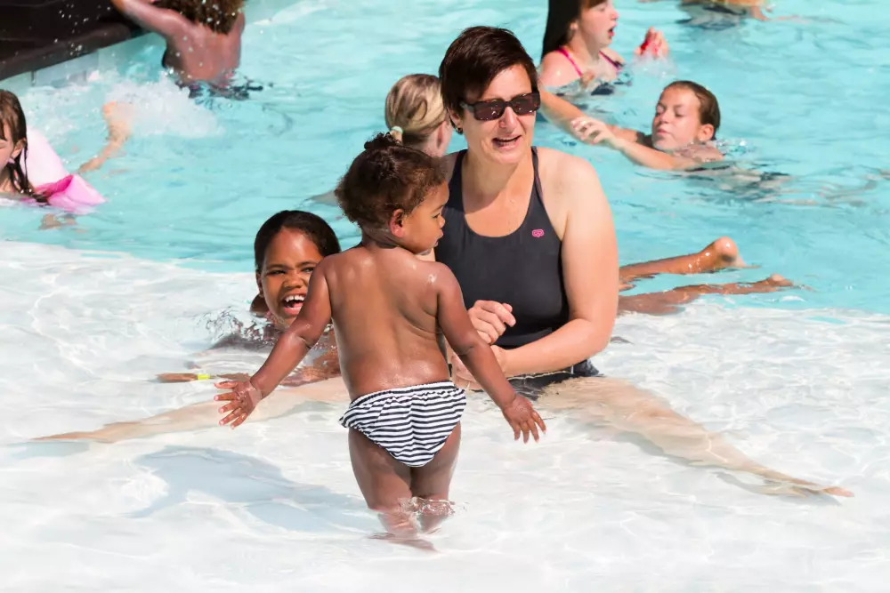 1-ouder camping Au Bord de l'Ourthe 2 étoiles★★