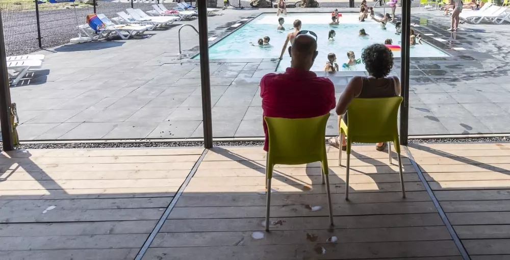 1-ouder camping Au Bord de l'Ourthe 2 étoiles★★