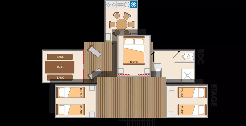 Flower Camping Les Hauts de Rosans 4 étoiles★★★★