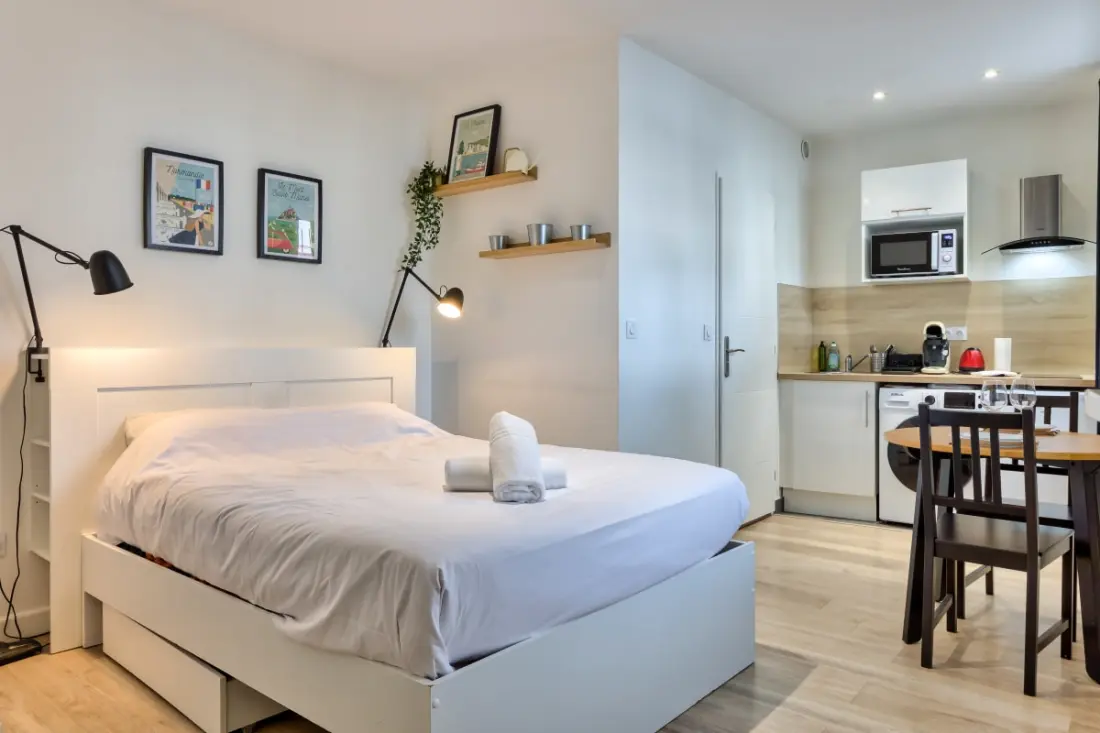 Anne : Studio Tout équipé à Proximité De La Gare Et Du Centre-ville