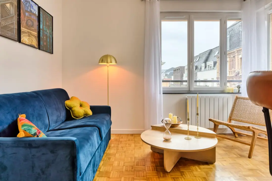 Alexandre – F2 Cosy Avec Parking à Deux Pas De La Seine