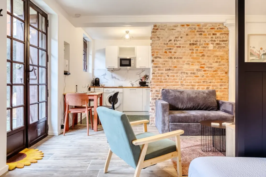 Gathéa, Studio Rénové Pour 2 Proche Du Vieux Marché