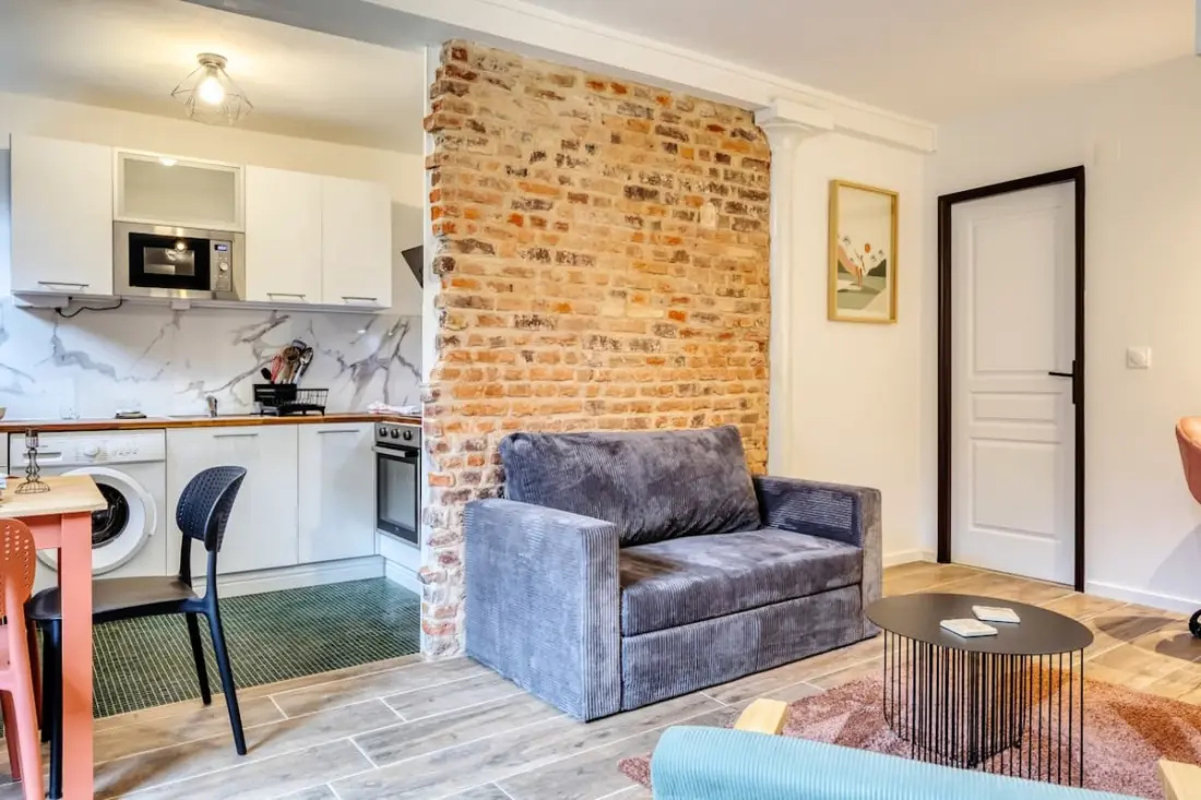 Gathéa, Studio Rénové Pour 2 Proche Du Vieux Marché
