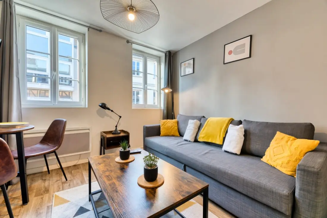 Le Rémi : Studio Rénové Au Coeur De Rouen