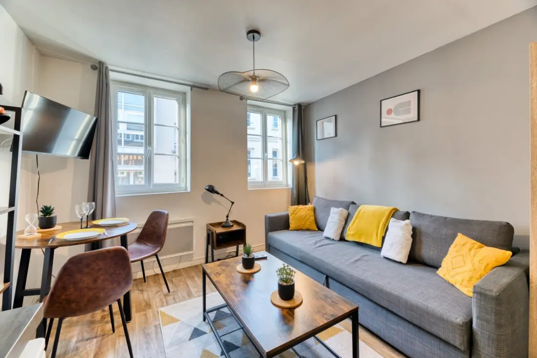 Le Rémi : Studio Rénové Au Coeur De Rouen