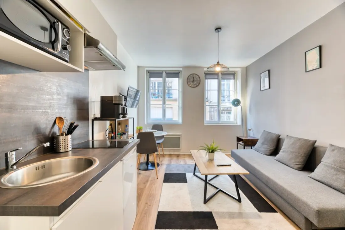 Le Thibaut : Studio Rénové Au Coeur De Rouen