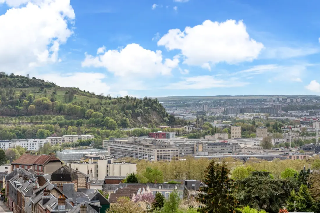 Les Agapanthes, Jolie Maison De Ville à Rouen  Avec Extérieur, Terrasse