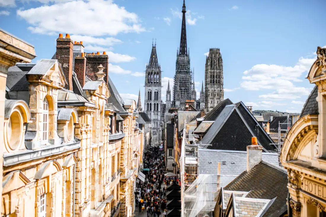 Les Agapanthes, Jolie Maison De Ville à Rouen  Avec Extérieur, Terrasse