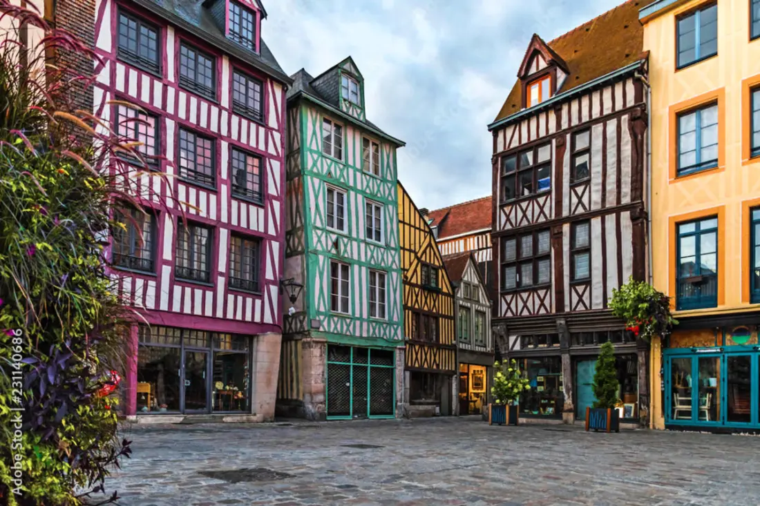 Les Agapanthes, Jolie Maison De Ville à Rouen  Avec Extérieur, Terrasse