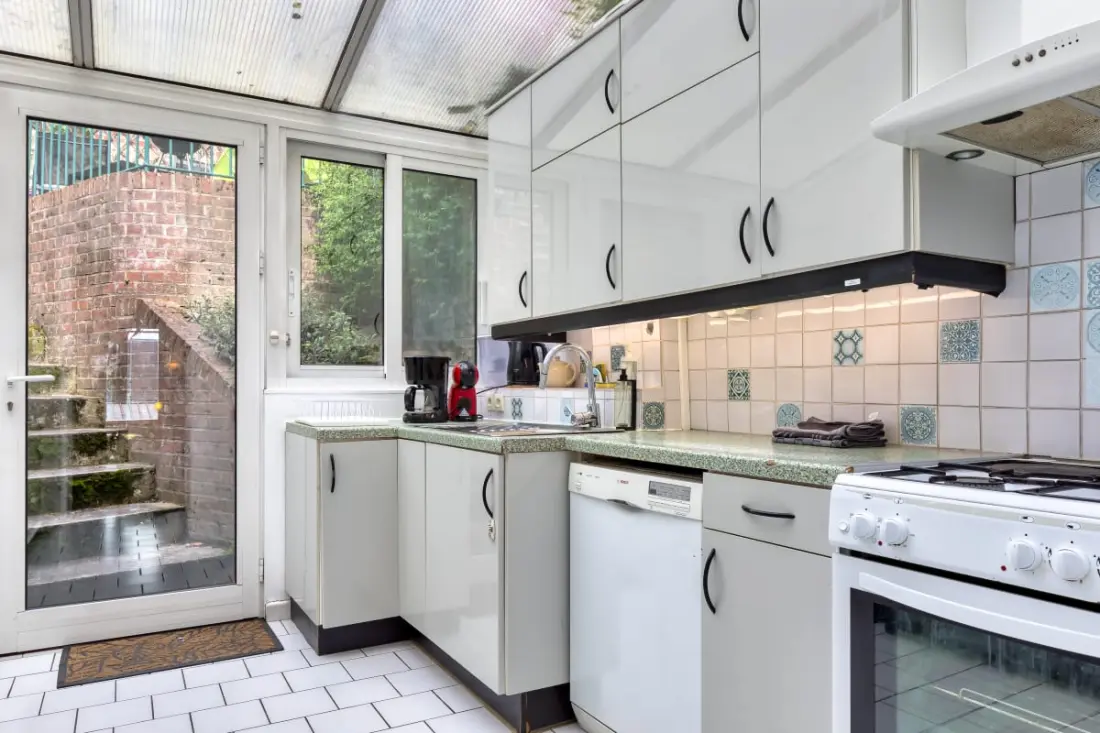 Les Agapanthes, Jolie Maison De Ville à Rouen  Avec Extérieur, Terrasse