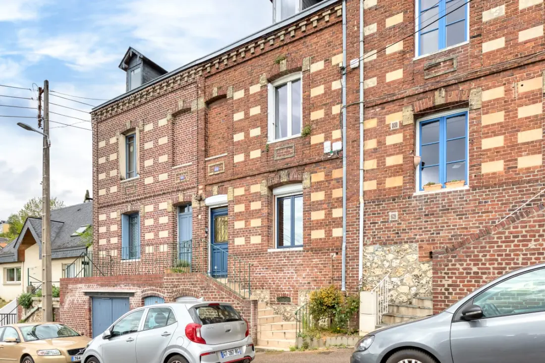 Les Agapanthes, Jolie Maison De Ville à Rouen  Avec Extérieur, Terrasse