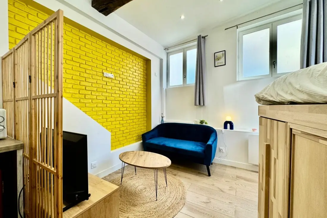 Sofia : Studio Confortable En Rdc Au Coeur De La Ville De Rouen.