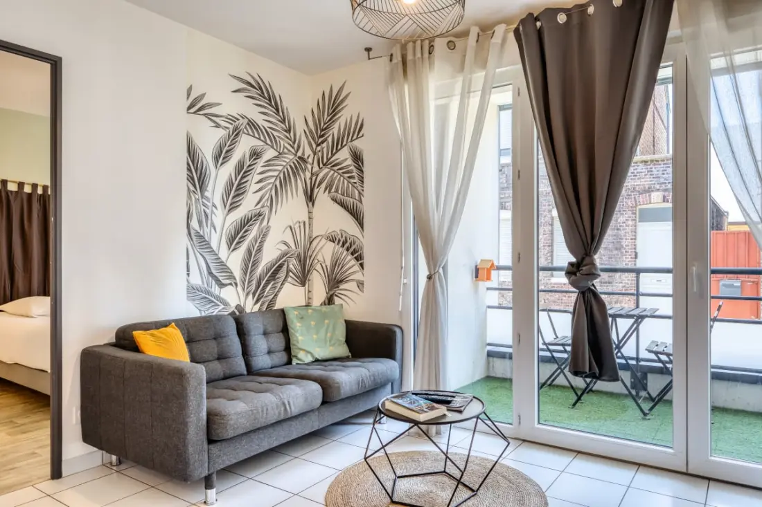 Xavier – F2 Cosy Avec Balcon à Rouen