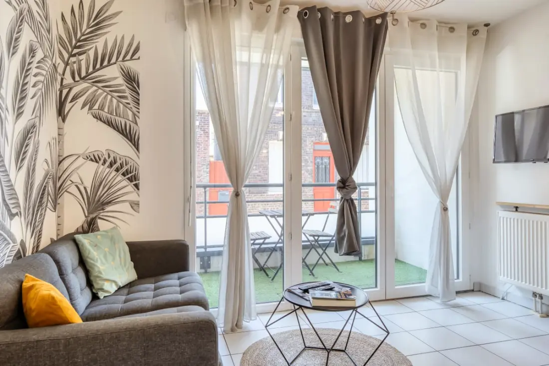 Xavier – F2 Cosy Avec Balcon à Rouen
