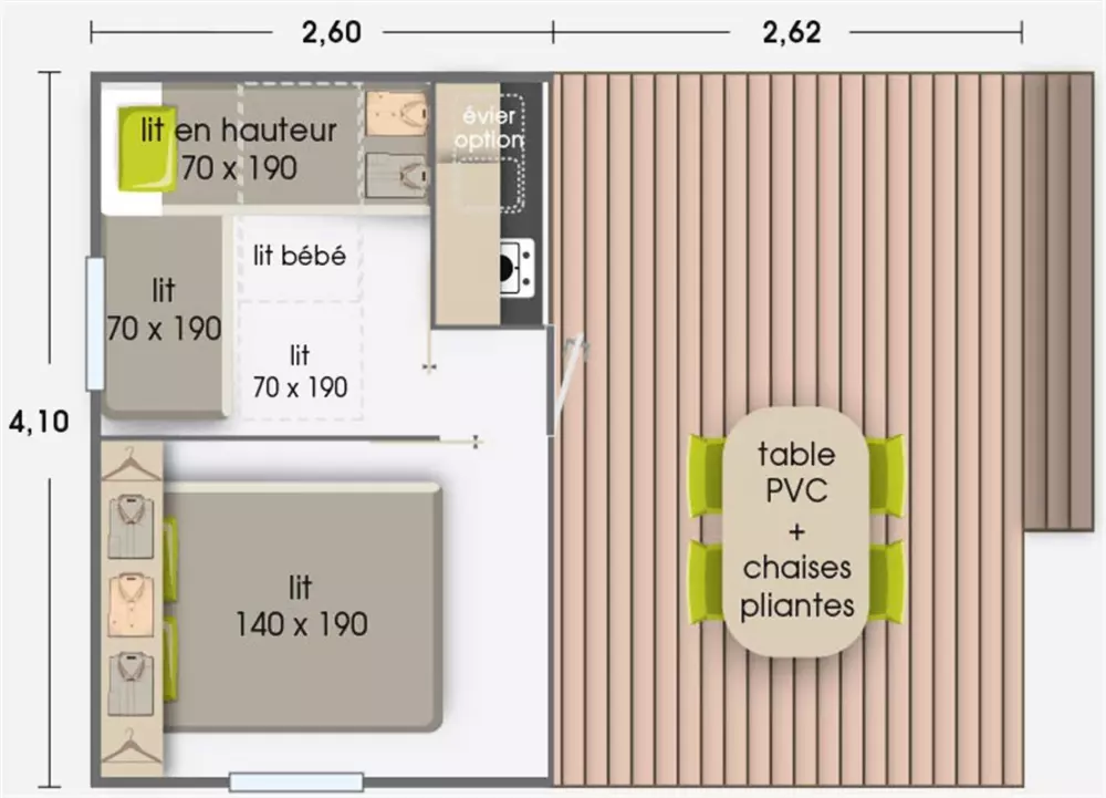 Camping Paradis Les Pins 4 étoiles★★★★