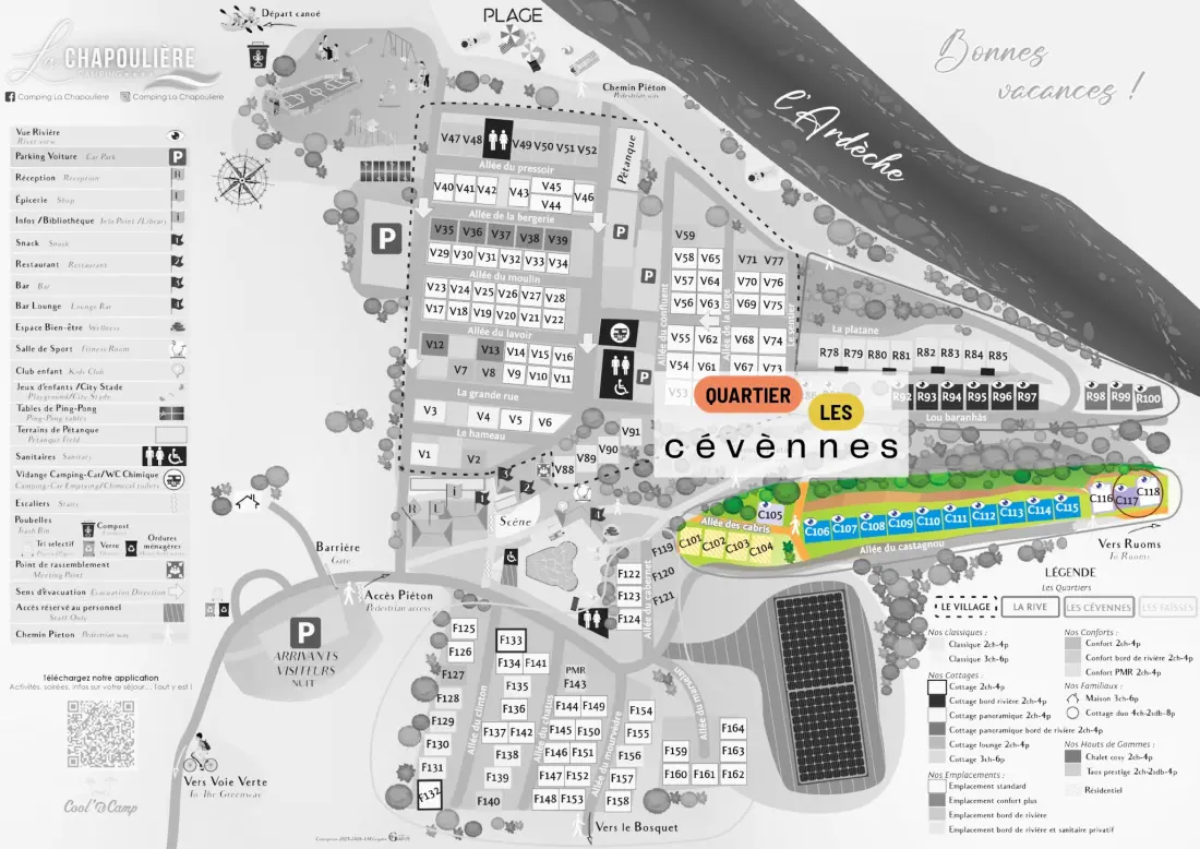 Camping LA CHAPOULIÈRE 4 étoiles★★★★