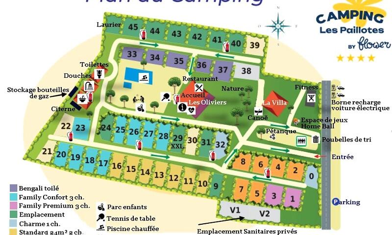 Flower Camping Les Paillotes en Ardèche **** - Ruoms - 10