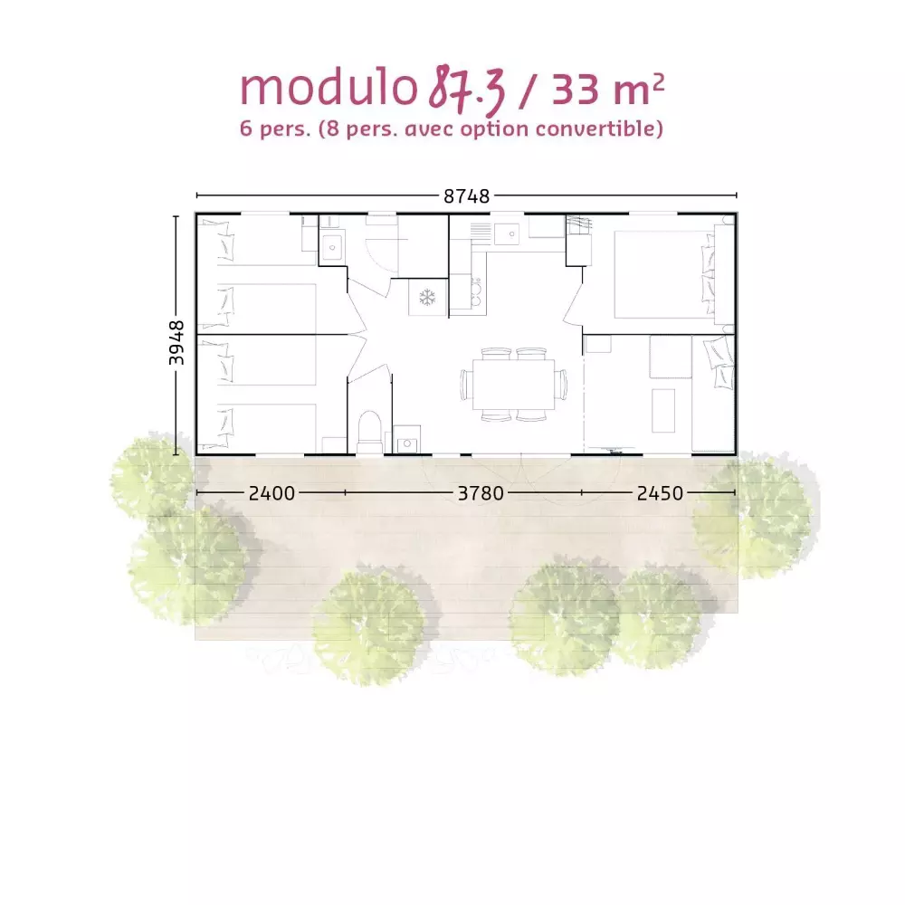 Camping maeva Escapades Bel-Air 3 étoiles★★★