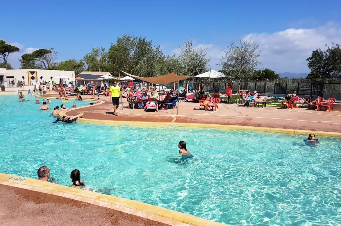 Camping de Saint Aygulf Plage, Frejus, Cote d'Azur, France ...