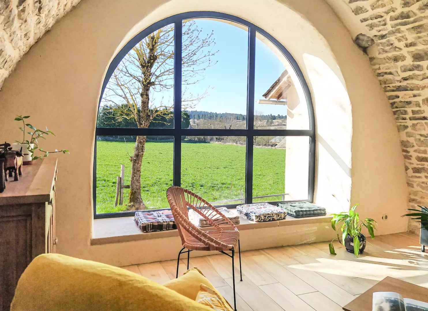 Gîte de France Ecogîte de l'adonis 3 épis - - SAINT BAUZILE - 9